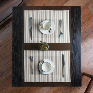 Napperons de salle à manger tissés élégants Protection de table élégante pour les repas de tous les jours et les occasions spéciales - Product Image 3