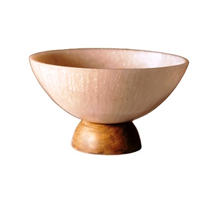 Cuenco decorativo de resina con base de madera Cuenco de madera y resina en línea al mejor precio Tamaño personalizado Hecho en India - Product Image 1