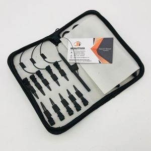 Kit de herramientas de alicates para extensiones de pelo de acero inoxidable negro mate de alta calidad al por mayor con etiqueta privada personalizada - Product Image 6