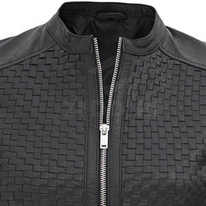 เสื้อแจ็คเก็ตมอเตอร์ไซค์หนังแท้สำหรับผู้หญิงสำหรับเล่นกีฬากลางแจ้งในฤดูหนาว  รับสกรีนโลโก้ กันน้ำ ระบายอากาศได้ดี  ลายถักแบบทึบ คุณภาพสูง - Product Image 4