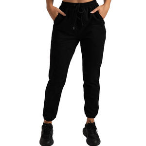 กางเกงจ็อกเกอร์ผู้หญิงทรงปกติมีแถบด้านข้างแบบสีตัดกันด้านหน้าเรียบสไตล์ใหม่สำหรับฤดูหนาว - Product Image 1