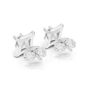 Boucles d'oreilles en grappe de diamants, clarté VVS-VS EF, diamants de laboratoire 0,12 CT, or 18 carats, 14 carats, 10 carats et argent 925, rose, jaune, blanc - Product Image 6