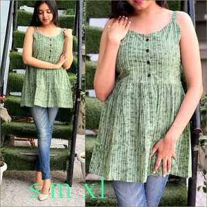 เสื้อคอตตอนสำหรับผู้หญิงสำหรับงานแต่งงานสำนักงานขายส่งจากอินเดีย - Product Image 3