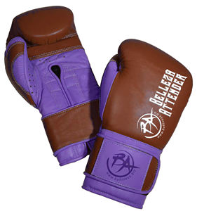 Guantes de boxeo con logotipo personalizado ganador profesional Diseño de cordones de cuero de vaca genuino para artes marciales - Product Image 5