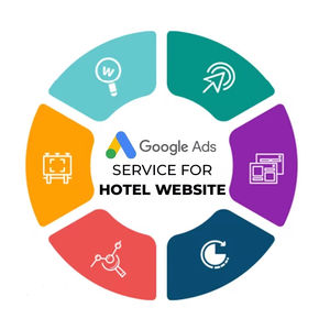 Servicios avanzados rentables expertos de Google Ads para el crecimiento de ventas del sitio web comercial de la industria hotelera - Product Image 1