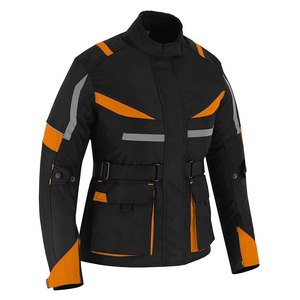 Elegante y cómoda chaqueta de moto cuello alto cremallera frontal ropa de seguridad fácil de usar chaquetas de poliéster para motocicleta - Product Image 6