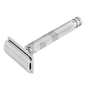 Men's Handmade Stainless Steel Manual Shaving Set Single Blade <b>Razor</b> Safety Shaving Holder Face & Bikini Hair Removal Wholesale - Product Image 1