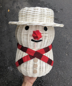 Juego de adornos de mimbre y ratán hecho a mano de Vietnam, perfecto para decoración del hogar bohemio y arreglos festivos - Product Image 4