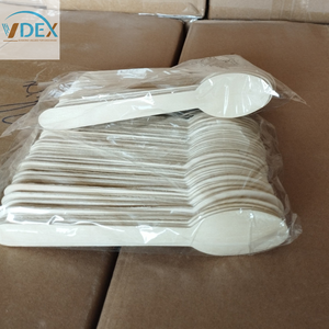 CUILLÈRE EN BOIS À USAGE UNIQUE BIODÉGRADABLE COUVERTS JETABLES ÉCOLOGIQUES POUR EMBALLAGE ALIMENTAIRE - Product Image 2