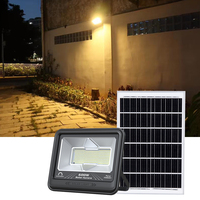 OMSEN Usine Prix de Gros Projecteur Solaire Led Projecteur Post Rechargeable Étanche Extérieur Ip65 Contrôle Intelligent