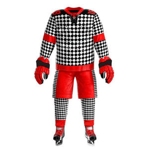 Uniformes de Hockey sobre Hielo Profesionales Personalizables, Cómodos y Duraderos, Camisetas de Equipo de Poliéster, Uniforme de Hockey sobre Hielo Juvenil - Product Image 4