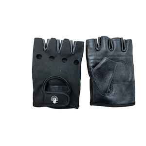 2026 New Arrival UNIQUE GYM WEAR Unisex Half <b>Finger</b> Weight Lifting Gloves Leather Grip Adjustable Wrist <b>Strap</b> Non-Slip - Product Image 1