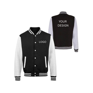 2025 Design de mode personnalisé veste universitaire de haute qualité pour hommes longue tenue d'automne décontractée top vente Style de rue bas quantité minimale de commande polaire - Product Image 1