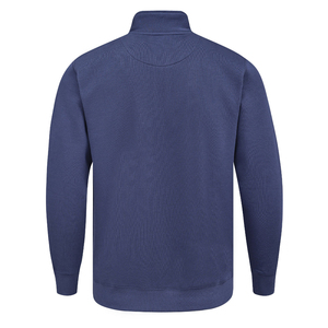 100% haut en Nylon de haute qualité personnalisable marine plaine Relax Fit col montant régulier manches longues usage domestique demi fermeture éclair régulière - Product Image 4