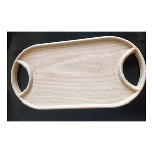 ถาดเสิร์ฟไม้แบบเรียบง่ายสำหรับโต๊ะและที่บ้านเป็นมิตรกับสิ่งแวดล้อม - Product Image 6