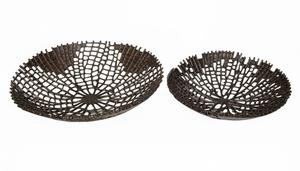 coral platter textured design serving ware platter <b>home</b> decor platter serving chocolate platter fruit holder platter - Product Image 6