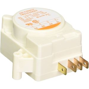 Minuteur de dégivrage de réfrigérateur WR9X502, authentique pièce d'origine (OEM), neuf, en plastique et cuivre, pour congélateur domestique, alimentation électrique, pour hôtels - Product Image 1