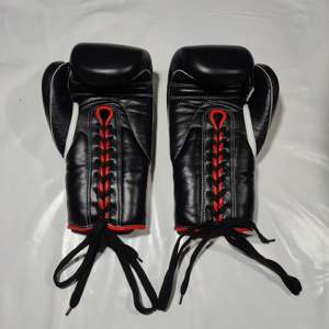 Guantes de Boxeo Profesionales de Piel para Entrenamiento y Sparring, con Logotipo Personalizado OEM, 8oz 10oz 12oz 14oz 16oz - Product Image 4