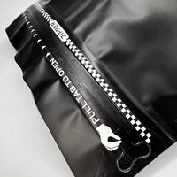 Sachets de café refermables de 50g, 8oz, 1/2lb avec valve, impression en héliogravure, recyclables, sans BPA