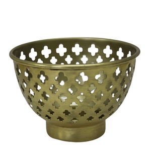 Design de luxe abordable pour le Ramadan Bougeoir votif nouveau design pour la décoration de la maison fer votif laiton mat couleur or - Product Image 5