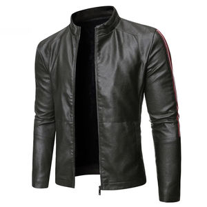 Nueva Chaqueta Formal Ligera de Invierno para Hombre, Diseño Personalizado OEM, Chaqueta de Cuero Transpirable de Alta Calidad para Venta en Línea - Product Image 5