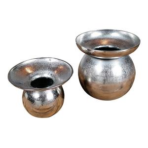 Jarrones de Flores con Acabado Metálico, Jarrones Modernos para Mesa, Centro de Mesa para Bodas, Decoración para Eventos, Decoración para Vestíbulo de Hotel - Product Image 1