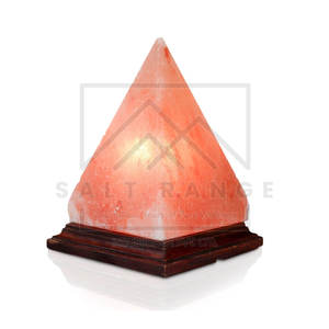 โคมไฟเกลือหิมาลัยทรงพีระมิด วัสดุทนทาน แกะสลักดีไซน์ตามสั่ง สัมผัสเหมือนจริง คุณภาพสูง สำหรับตกแต่งบ้าน - Product Image 1