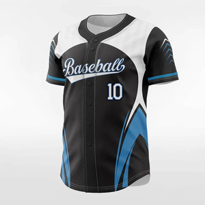 Jersey de Béisbol Personalizado de Alta Calidad al Por Mayor, Transpirable, con Diseño Personalizado - Product Image 1