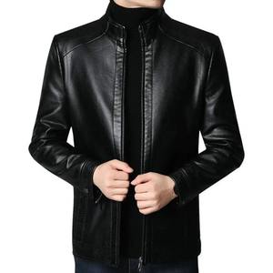 Vestes en cuir pour hommes personnalisées 2025, tissu en toile, design de mode de haute qualité, vêtements décontractés - Product Image 5