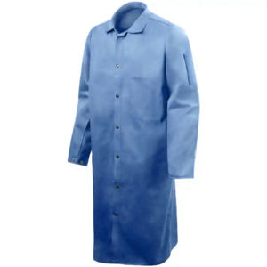 100% coton tissu Construction combinaison globale combinaison de soudage sécurité industrielle résistant à la chaleur et à l'abrasion 2025 - Product Image 3