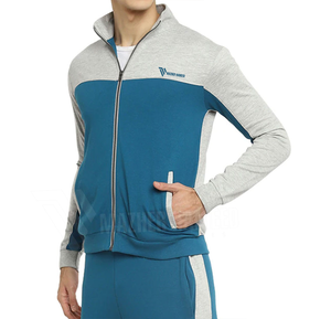 ชุดวอร์มเล่นยิมของผู้ชายชุดวิ่งแบบระบายอากาศได้ชุดกีฬาพิมพ์ลายตามสั่ง - Product Image 1