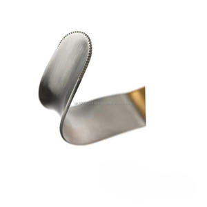 Écarteur dentelé à double extrémité en acier inoxydable de haute qualité certifié CE Instrument chirurgical manuel essentiel en plastique - Product Image 4