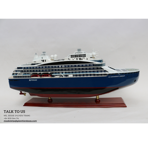 GIA NHIEN Fabricante Aprobado Diseño personalizado Modelo de MOQ bajo LE COMANDANT CHARCOT CRUISE SHIP Metal artesanal de alta calidad - Product Image 1
