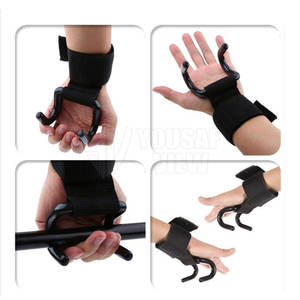 Venta caliente Ganchos de levantamiento de pesas 2025 Ganchos de levantamiento de pesas para Fitness Ganchos de levantamiento de pesas antideslizantes - Product Image 6