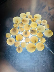 กระดุมเสื้อทำจากเขาควายแท้ 100% คุณภาพดีเยี่ยม กันน้ำ แฟชั่นใหม่ อุปกรณ์เย็บผ้า HF - Product Image 4