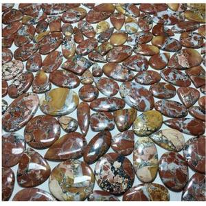 Cabujón de ágata de musgo Natural de alta calidad, piedra preciosa de corte ovalado de 3mm suelta - Product Image 1