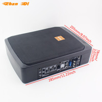 Subwoofer Activo Delgado de 6*9 Pulgadas para Debajo del Asiento de Coche, Audio Profesional de 12V con Potentes Bajos RMS, Novedad Disponible