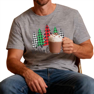 2026 Wholesale Price <b>Men's</b> Unisex Formal <b>Christmas</b> T-<b>Shirts</b> Premium Latest Designs Polyester/Cotton Breathable Fabric Customized - Product Image 6