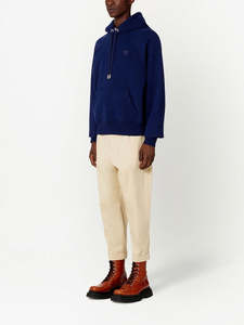 Fashionable <b>Blue</b> Long Sleeve <b>Hoodie</b> 100% Cotton Material Plus Size <b>Hoodie</b> Sweatshirts <b>for</b> <b>Women</b> - Product Image 2