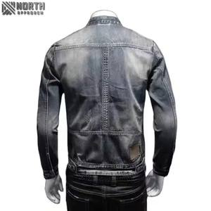 Veste en jean pour hommes, vestes en jean respirantes de haute qualité, designs d'hiver de rue tendance, vente à chaud - Product Image 3