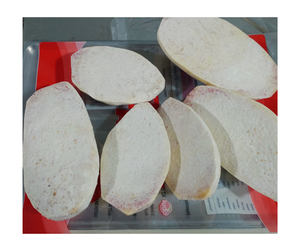 Taro congelé en vrac Fournisseur du Vietnam OEM Vente en gros Usine directe IQF Cubes de taro pelés blancs Boule de tapioca Export - Product Image 1