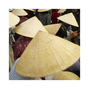 หมวกทรงกรวยใบปาล์มทำจากไม้ไผ่ปลอดสารพิษจากธรรมชาติและสะอาดราคาไม่แพง - Product Image 1