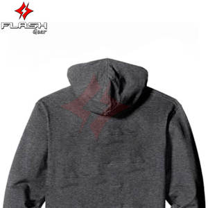 Sweat à capuche unisexe léger et respirant crâne de moto avec couleur et logo personnalisables % Polyester - Product Image 5