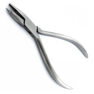 คีมทำฟันทวีดโอเมก้าแบบฟันปลาปลายแหลม14ซม. สแตนเลสเครื่องมือในห้องปฏิบัติการได้รับการรับรองจาก CE ISO - Product Image 2