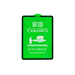 เน็ตซี่ แบล็ค เซรามิคฟิล์มกันรอยหน้าจอไอแพดโปร 12.9 2020 ใช้ได้กับแท็บเล็ต - Product Image 1