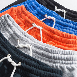 Custom High Street Style Men's <b>Sweat</b> Sports <b>Shorts</b> Eco-Friendly Solid Pattern Compression Gym Athletic <b>Shorts</b> for Running - Product Image 4