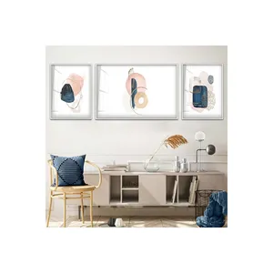 Zevahir meubles décoration vif moderne 3 pièces impression UV incassable verre peinture métal encadré mur Arts - Product Image 3
