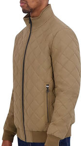 Manteau d'hiver matelassé pour hommes, vestes imperméables légères - Product Image 2