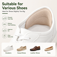 Almohadillas Autoadhesivas de Espuma Suave de 6mm para Talones, Ajustadores de Zapatos para Tacones Altos y Zapatos de Cuero para Mujer