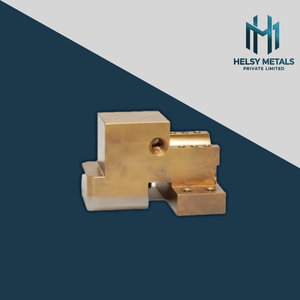 ชิ้นส่วนทองเหลืองทองแดงที่ผลิตด้วยเครื่องจักร VMC คุณภาพสูง รูยึดที่แม่นยำและดีไซน์ที่แข็งแรงทนทานสำหรับงานวิศวกรรมอุตสาหกรรม - Product Image 3